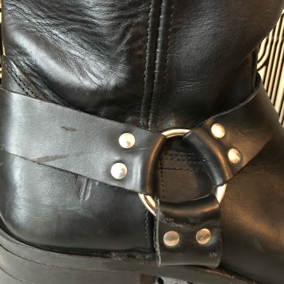 Frye Black Leather Boots - Picture 3 of 9